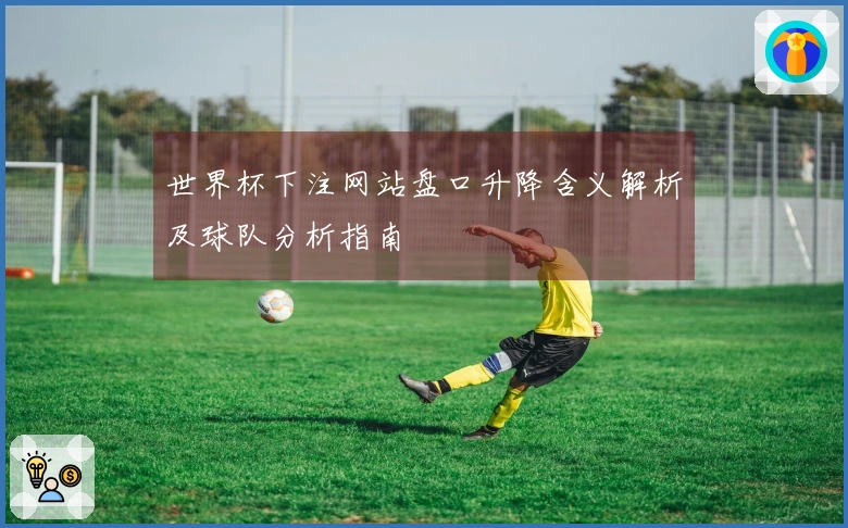 世界杯下注网站盘口升降含义解析及球队分析指南